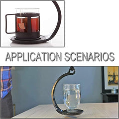 Plastic Cup Carrier Anti-Spill Cup Tray for Kitchen Counter Coffee Table and Restaurants