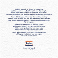 Regina XXL Absorb Kitchen Towels – 16/8/6 Rolls Per Pack, Super Absorbent 2-ply sheets, 75 Extra-large Sheets Per Roll, 50% More Absorbent Than Previous XXL Products, Easy Open Pack, 60% PCR Plastic