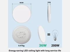 Chic LED Ceiling Light Modern Chandelier for Living Room and Bedroom