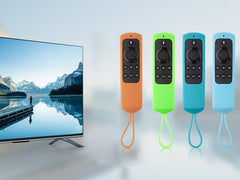 Luminous Purple Glow-in-the-Dark Silicone Case Cover for Alexa Voice Remote Fire TV Stick 4K 3rd/2nd Gen & Fire TV Stick Lite 1st/2nd Gen