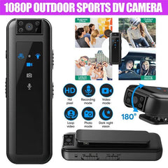 Portable Police Body Camera 1080P Video Recorder with Night Vision