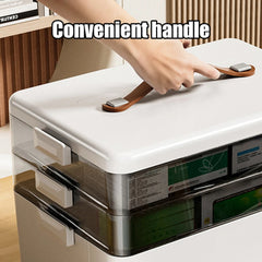 3 Layer Family Medicine Storage Box,Thickened Extra Large Medicine Storage Box