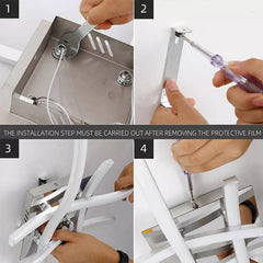 New Dimmable Ceiling Light - Modern Wave Lights for Kitchen, Living Room, and Bedroom