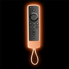 Luminous Purple Glow-in-the-Dark Silicone Case Cover for Alexa Voice Remote Fire TV Stick 4K 3rd/2nd Gen & Fire TV Stick Lite 1st/2nd Gen