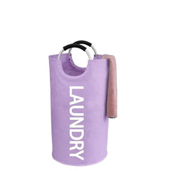 90L Laundry Basket with Soft Cushion Handle, Waterproof, Clothes Basket, Home Organizer for Laundry Pack